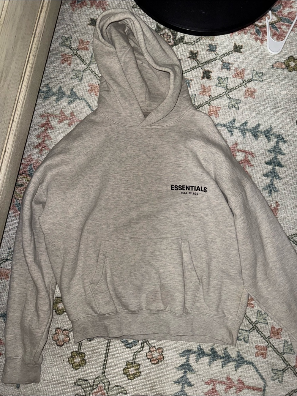 Essentials Oatmeal Heather Pullover Hoodie